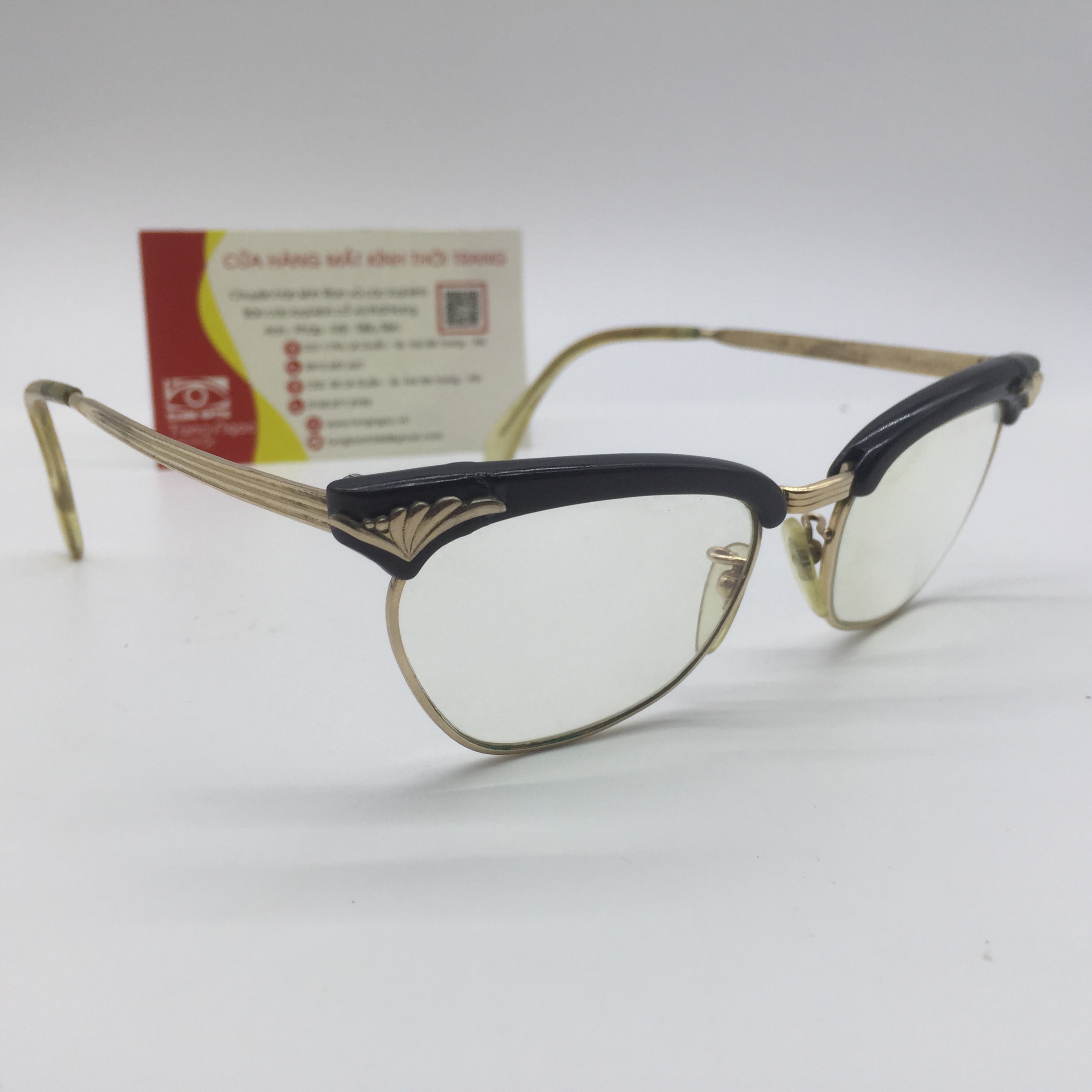 Nối mí nhựa kính Alran Optik vàng