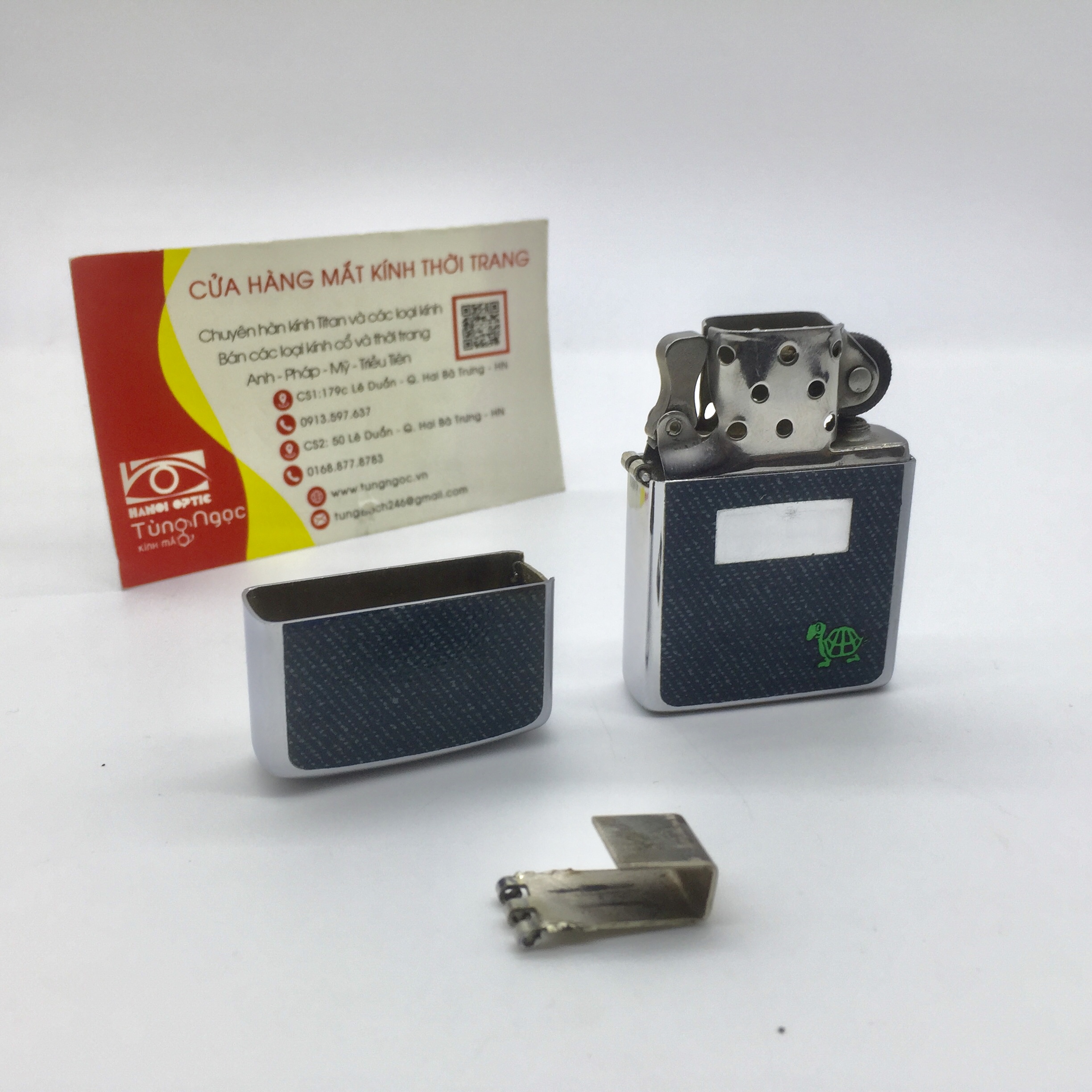 Sửa bản lề Zippo Brad Ford
