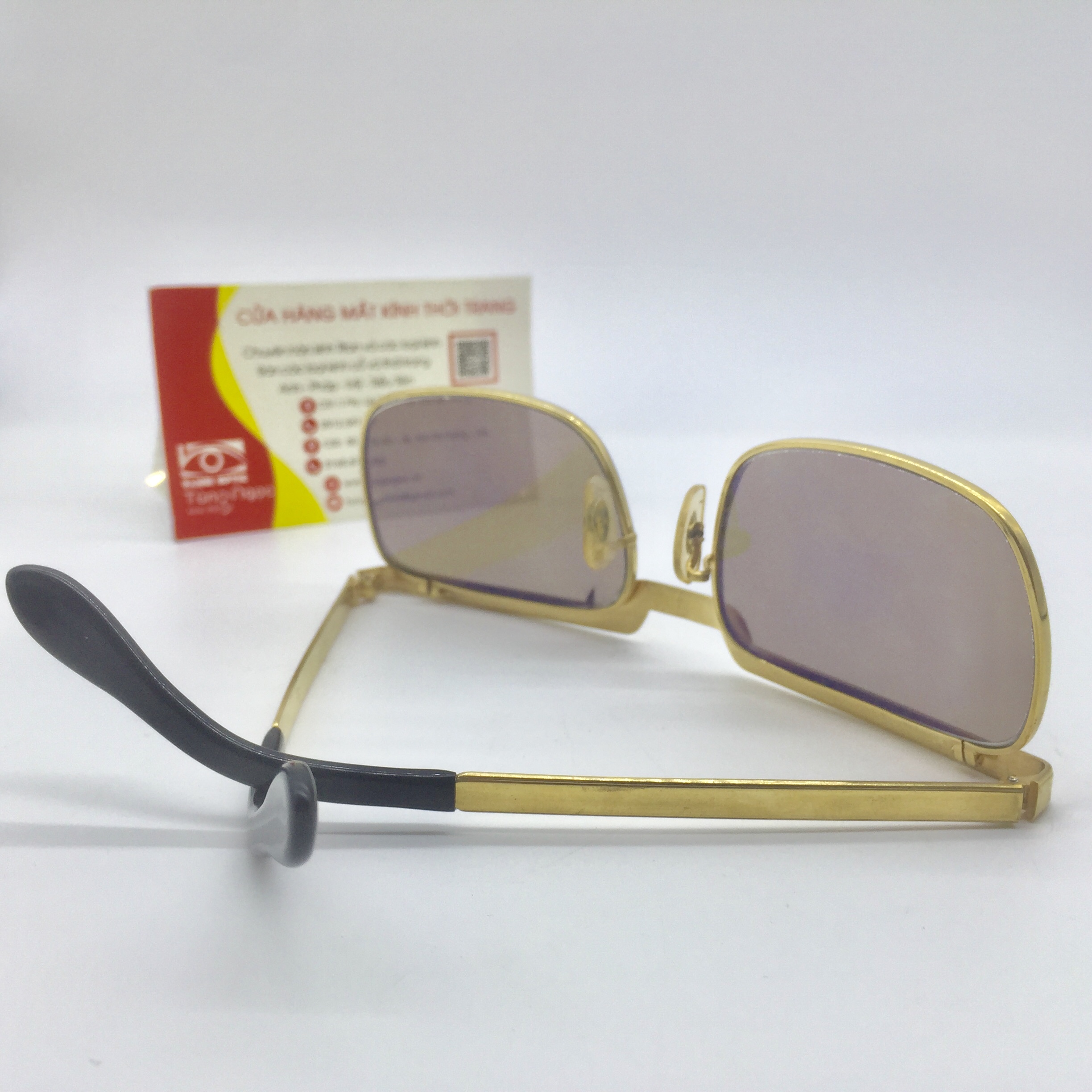 Mạ lắc kê vàng hồng 24K kính Solex chữ H
