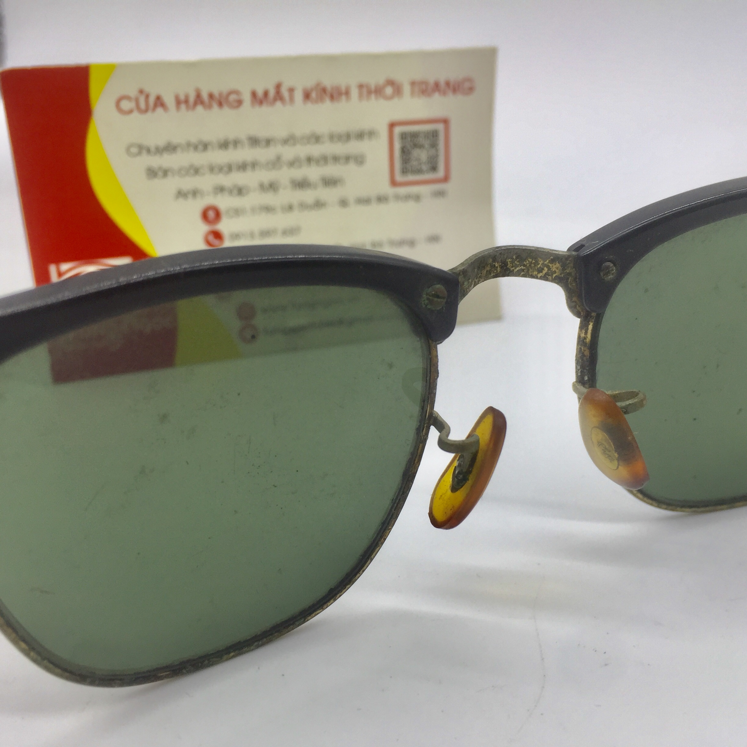 Xi mạ kính RayBan B&L U.S.A