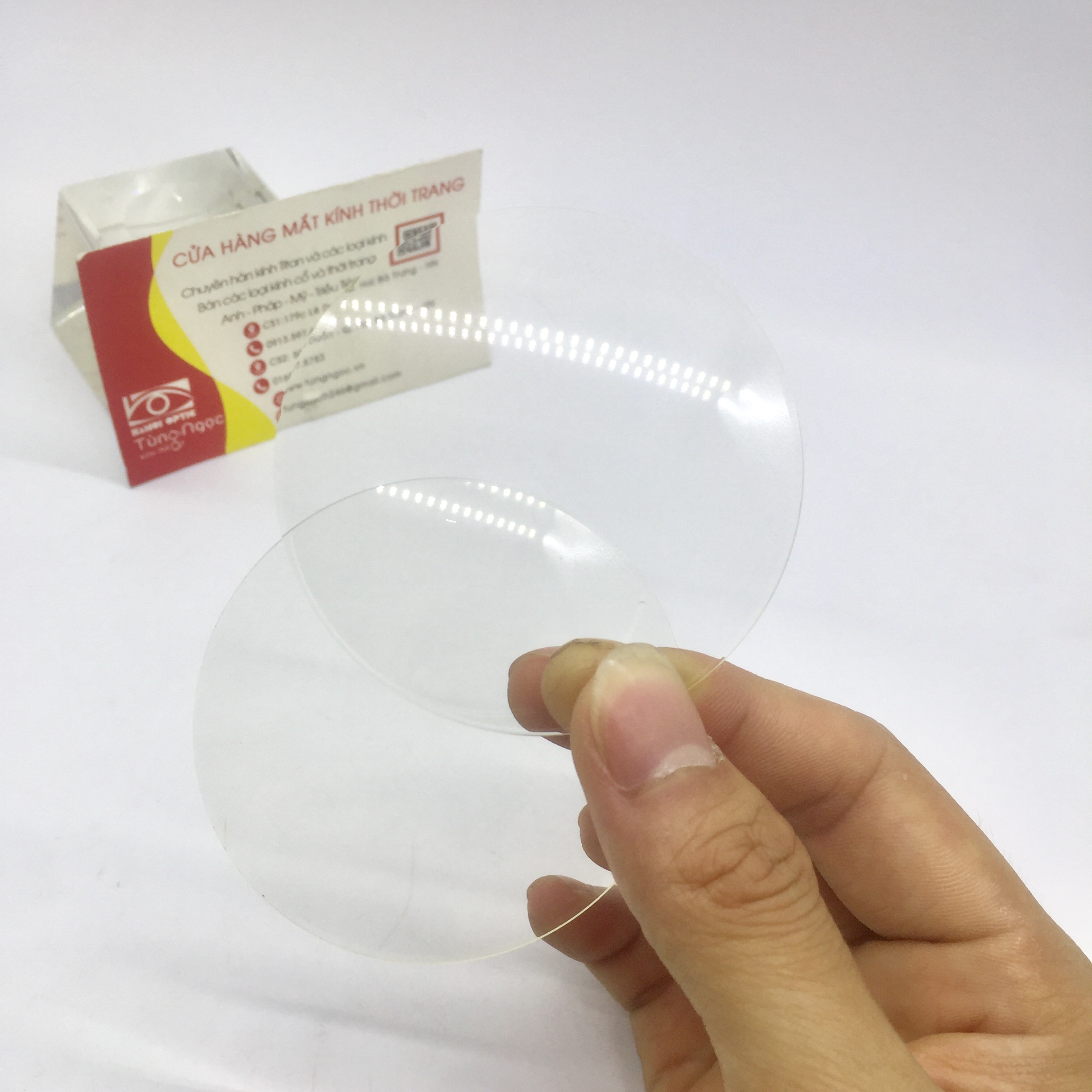 Lắp mắt viên hấp màu trà râm 30%