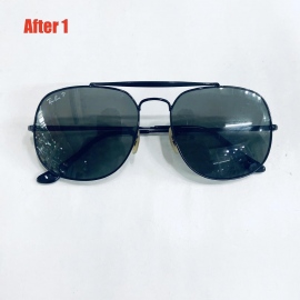 Sơn chuyển màu đen kính ray ban RB3561