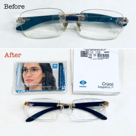 Mạ vàng Cartier, thay mắt viễn Essilor, phục hồi càng gỗ hư hỏng